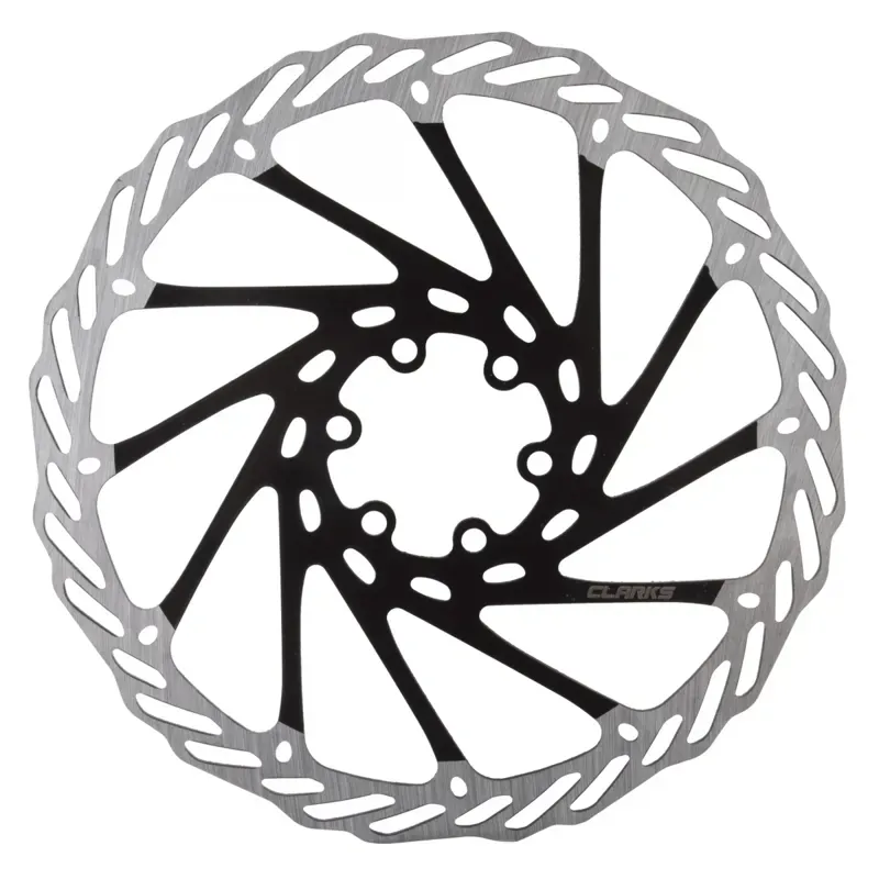 Clarks CL Brake Rotor in Silver/Black