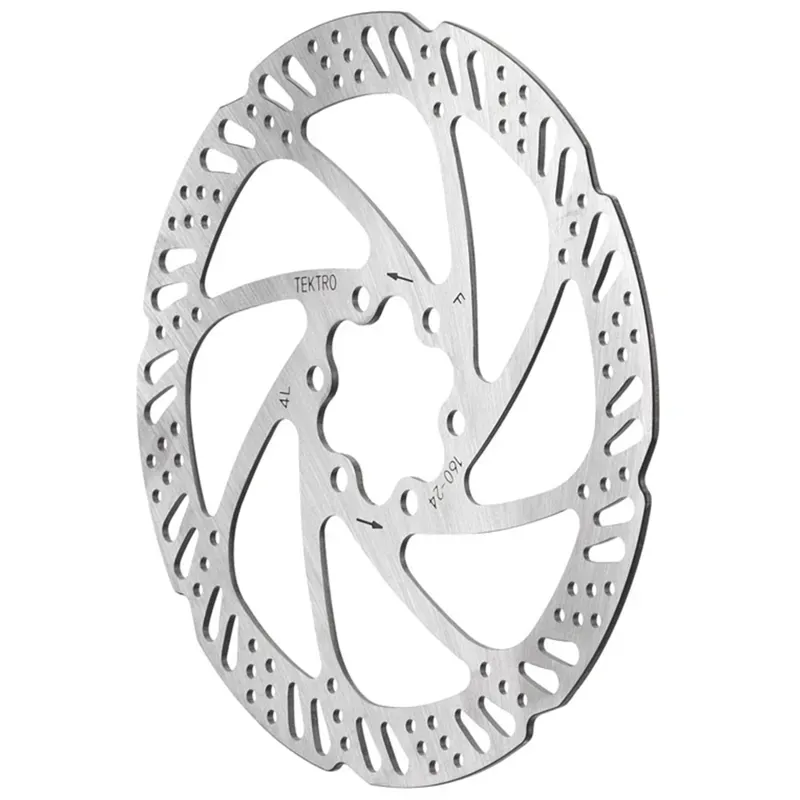 Tektro TR24 180mm Lyra Disk Rotor in Silver-2