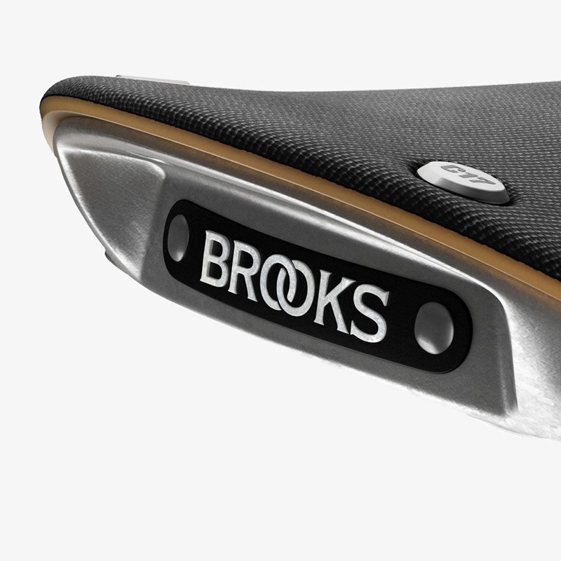 Brooks C17 Cambium Organic Saddle in Black/Natural-2