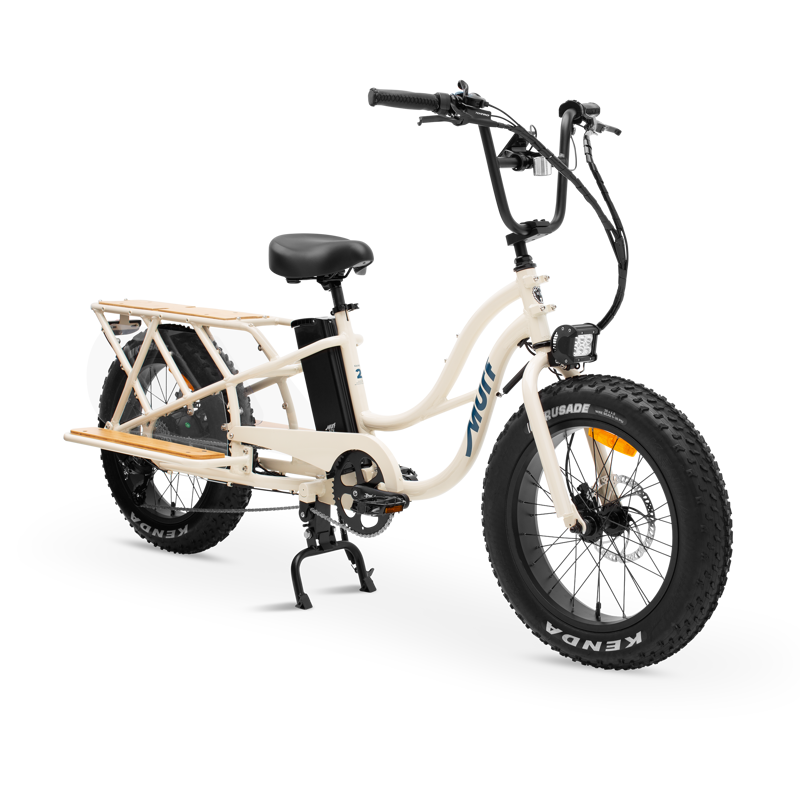 Murf Higgs Cargo Electric Bike in Bone