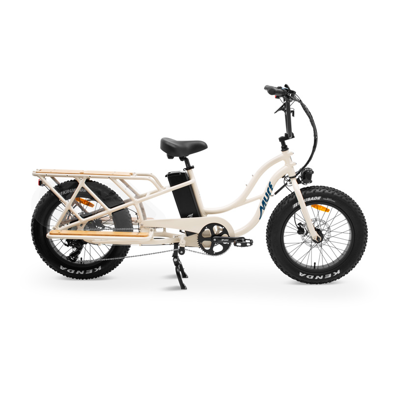 Murf Higgs Cargo Electric Bike in Bone-1