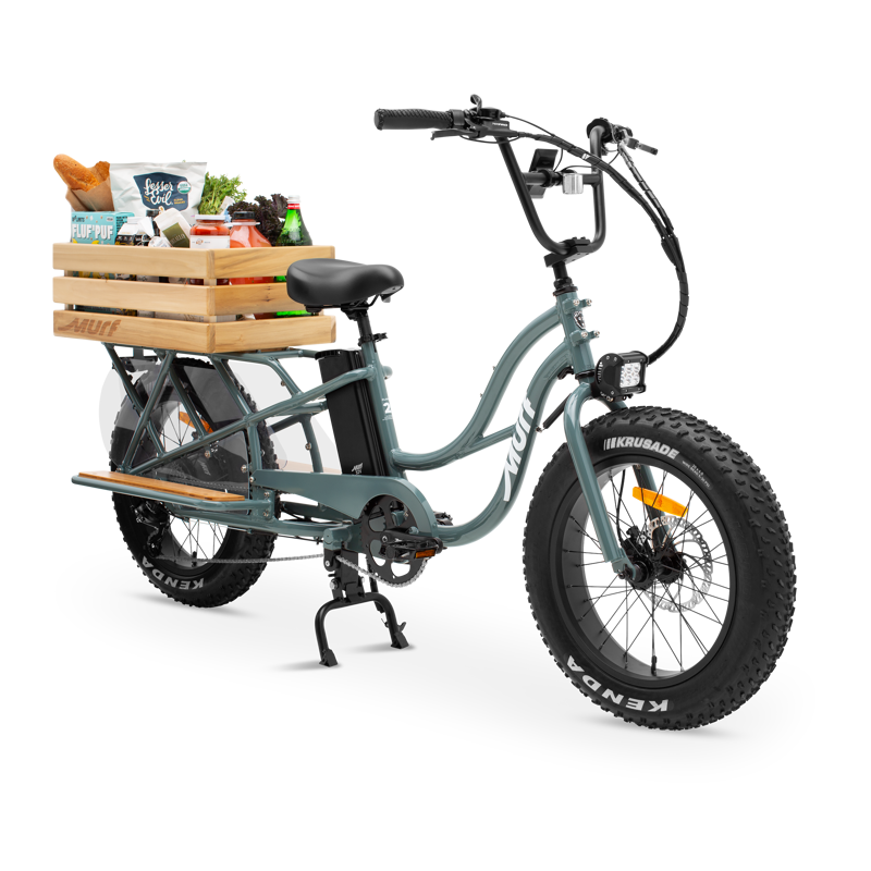 Murf Higgs Cargo Electric Bike in Bone-2