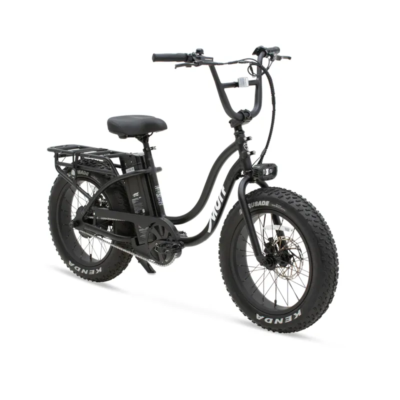Murf Higgs Step Through Electric Bike in Obsidian Black