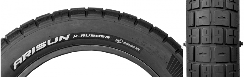 Arisun Scale Knight 20x4.0 in Black