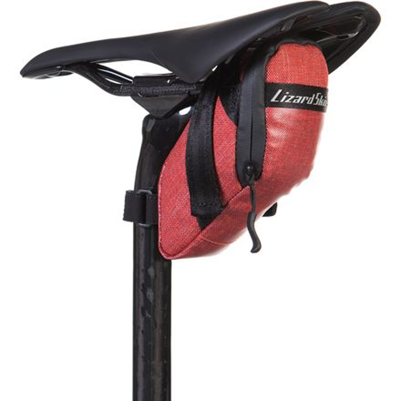 Lizard Skins Cache Saddle Bag Size Small in Orange