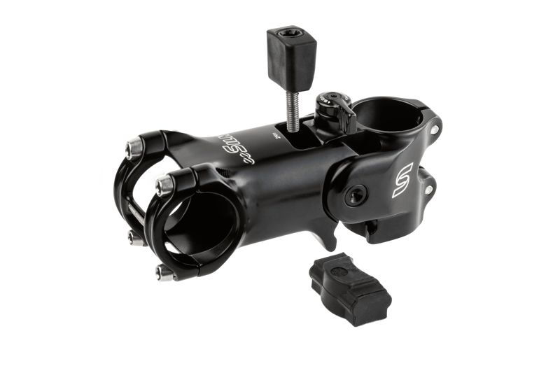 Cane Creek eeSilk+ Stem - 100mm 31.8 - 6 Degree -  1 1/8  Alloy Black