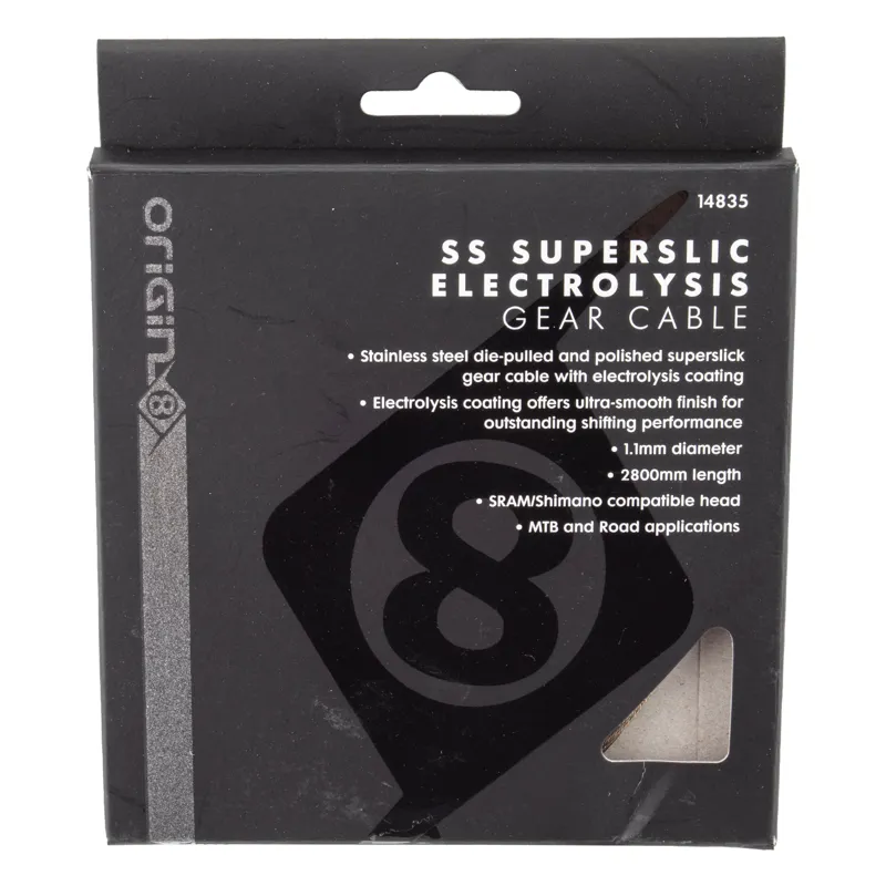 Origin 8 SS SuperSlick Electrolysis Shift Cable