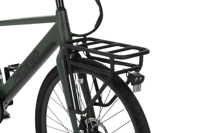 Pedego Front Rack 28 inch Avenue in Matte Black
