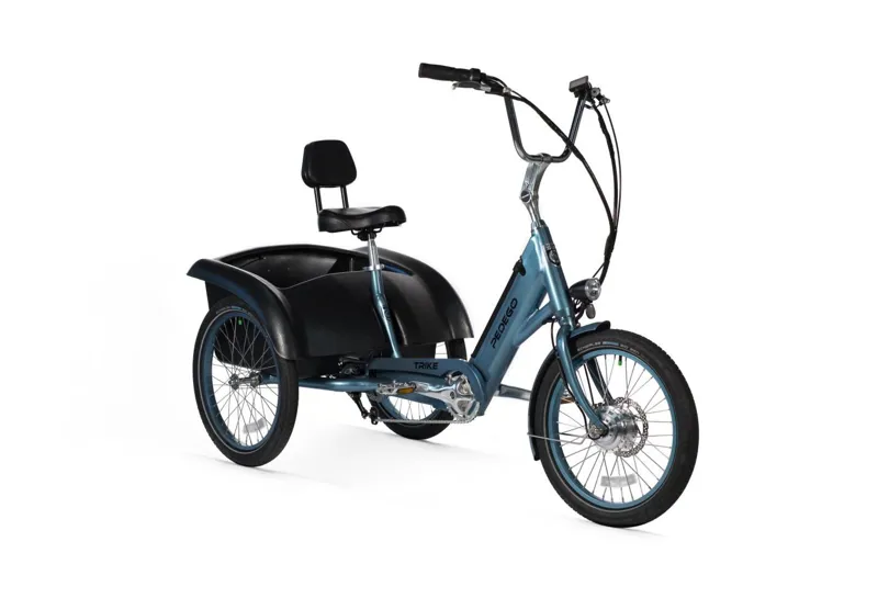 Pedego  20in Trike in Mineral Blue-1