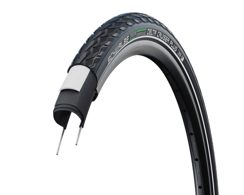 Schwalbe Delta Cruiser Plus Bicycle Tire 700x32-2