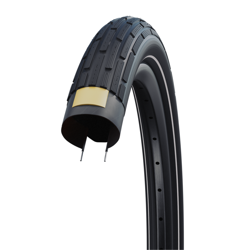 Schwalbe Fat Frank 26 Inch Tire in Black+Reflex-1