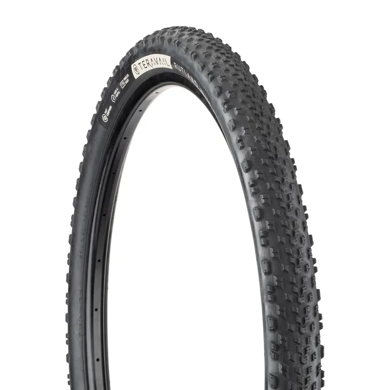 Teravail Rutland 700x47 Tubeless Folding Light and Supple Tire in Black